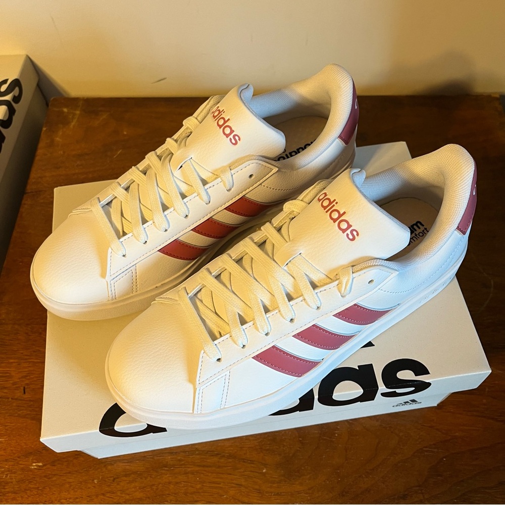 ADIDAS Women's Grand Court 2.0 Shoes - Picture 5 of 9
